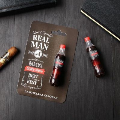 Зажигалка газовая "Дай огня", 8 х 2 см