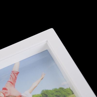 Фоторамка пластик на 3 фото 10х10, 10х15 см "Прогулка по Парижу" белая 28,5х36 см