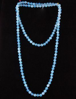 Бусы Лунный Камень "Классика №8" арт.НЛК-1(8)-120-1