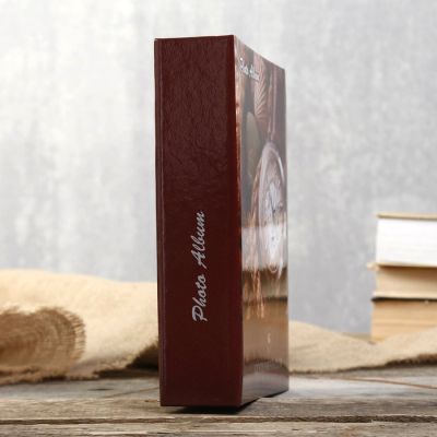 Фотоальбом BRAUBERG на 200 фотографий 10х15 см "Часы"