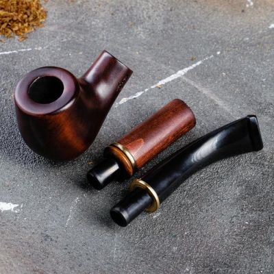 Трубка курительная "Финская", груша, 18 см