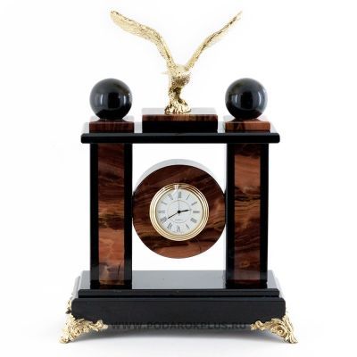 Часы "Орел" №2 камень яшма