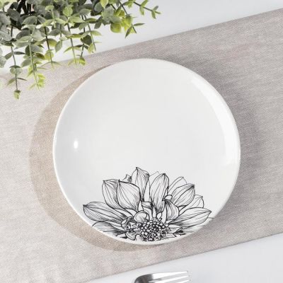 Тарелка «Монохром», d=18,5 см