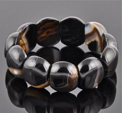 Браслет Агат "Лилу" арт. бНАГ-3(24-18)-17-3