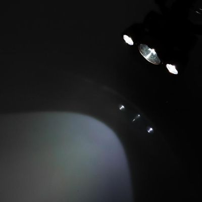 Фонарь налобный аккумуляторный, 30 Вт, 1800 мАч, USB, 2 режимов