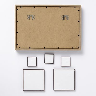 Фоторамка МДФ на 5 фото 4,5х4,5, 10х10 см "Сидней" рамки на магните 21х31,8х4 см