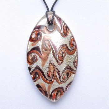 Подвеска Муранское стекло "Лурдас" арт.пМСТ-1513