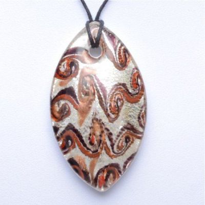 Подвеска Муранское стекло "Лурдас" арт.пМСТ-1513