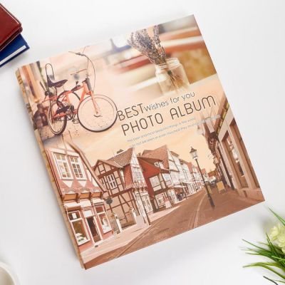 Фотоальбом на 300 фото 10х15,13х18см"Путешествие по старой Европе"МИКС в коробке 31х34х5см