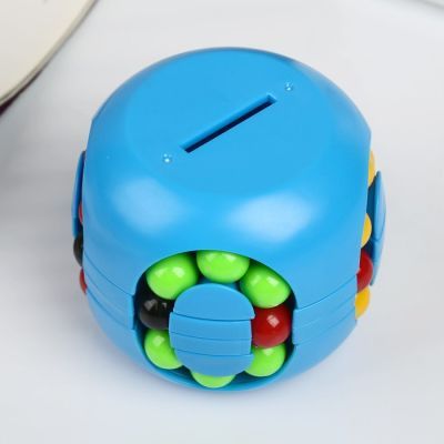 Копилка пластик "Головоломка" МИКС 8х8х8 см