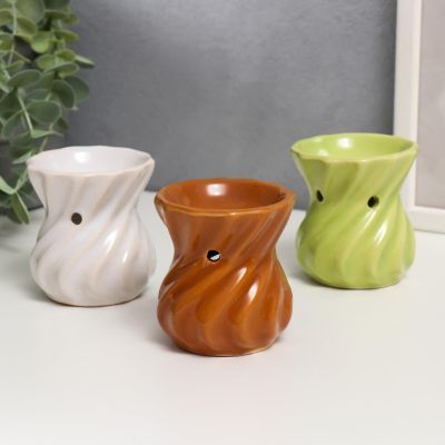 Аромалампа керамика "Изумруд" (8 х 7 х 7 см)