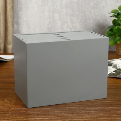 Фотоархив на 96 фото "Счастье в дом, птички" серого цвета 20х16х12 см