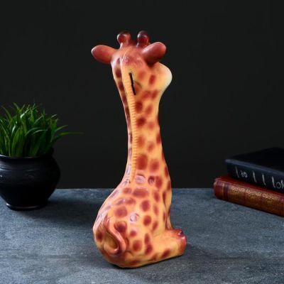 Копилка "Жираф", 33х14х14см