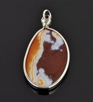 Подвеска Сердолик  "Эмираты" арт. пНСР-1072