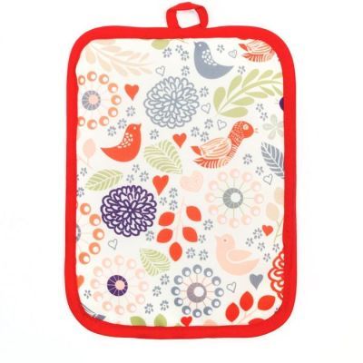 Кух. набор 2 пр. Доляна "Жар-птица", прих. 17*23 см, рукав. 26*16 см,100% п/э