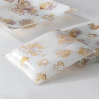 Набор столовый «Золотые цветы», 7 предметов: d=29,5 см - 1 шт, d=19,5 см - 6 шт