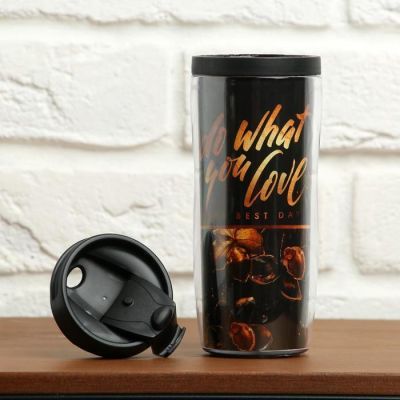 Набор Do what you love, фартук и термостакан