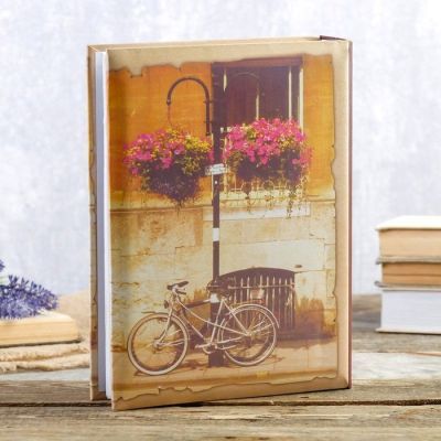 Фотоальбом на 200 фото 13х18 см "Велосипедная прогулка" 28,5х21х5,5 см