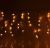 Гирлянда уличная "Бахрома" (Ш:4 м, В:0,6 м, нить темная, желтый)