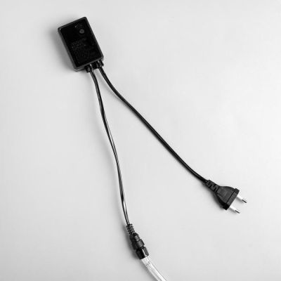 Световой шнур Luazon Lighting 10 мм, IP44, 10 м, 24 LED/м, 220 В, 8 режимов, свечение красное