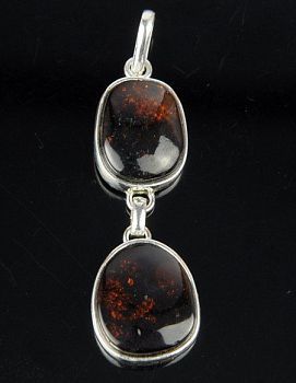 Кулон Янтарь "Влияние" арт.ЯК-318