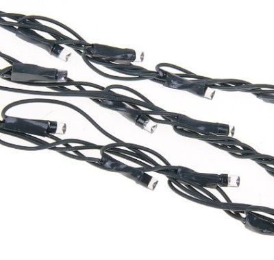 Гирлянда "Дождь" уличная (Ш:2 м, В:3 м, LED 800 шт., нить темная, синий)