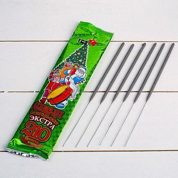 Бенгальские огни, 21 см, 6 штук, "Экстра"