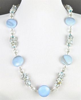 Бусы Агат "Вербена" арт. П2419