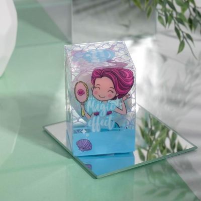 Щётка массажёр мини Mermaid, 5,5 х 7,5 см