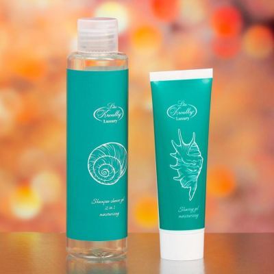 Подарочный набор Liss Kroully: гель для бритья и шампунь-гель для душа 2 в 1