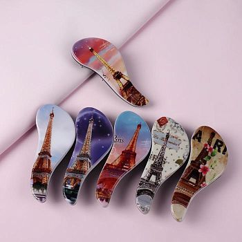 Расчёска массажная, 7,5 × 18,5 см, рисунок МИКС