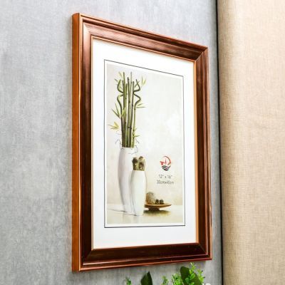 Фоторамка пластик 30х40 "Оливия" медная 46х36х1,7 см