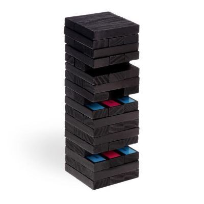 Падающая башня «Территория соблазна» с плёткой и фантами, 54 бруска, 18+