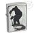Зажигалка ZIPPO 207 Hockey с покрытием Street Chrome