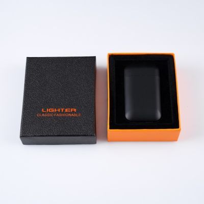 Зажигалка электронная "Классика", дуговая, USB. чёрная
