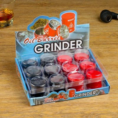 Измельчитель для табака "Oil", 4х4 см, микс