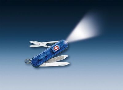 Victorinox Signature Lite Blue translucent Нож складной(арт. - 0.6226.T2)