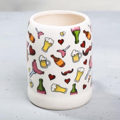 Пивная кружка с открывашкой «Любимому мужу», 600 мл