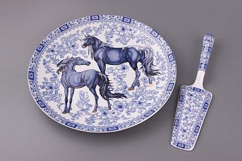 Тортовница с лопаткой "Маренго" (диаметр 26 см)