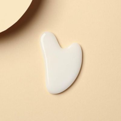 Скребок гуаша для лица "Цветы"