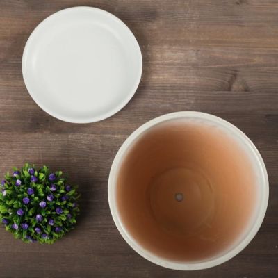 Горшок цветочный Орхидея 5л с подставкой МИКС