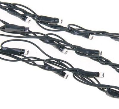 Гирлянда "Дождь" уличная (УМС, Ш:2 м, В:3 м, нить темная, белый)