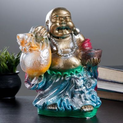 Копилка "Будда с мешком средний" 30х23см