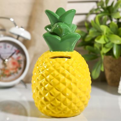 Копилка керамика "Ананас" 18х8,5х8,5 см