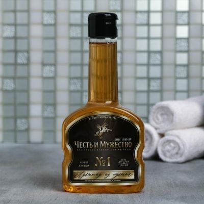Гель для душа коньяк "Честь и мужество"