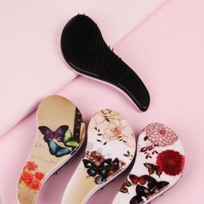 Расчёска массажная, 6,5 × 18,5 см, рисунок МИКС