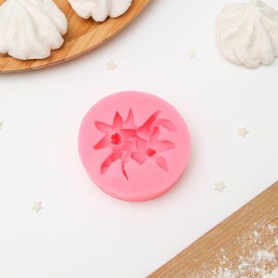 Молд «Цветение», 7×7×2,5 см, цвет МИКС