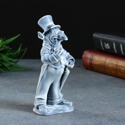 Сувенир "Крыс - Джентльмен (шарж)"