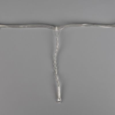 Гирлянда «Бахрома» 1.8 × 0.5 м, IP20, прозрачная нить, 48 LED, свечение зелёное, 8 режимов, 220 В