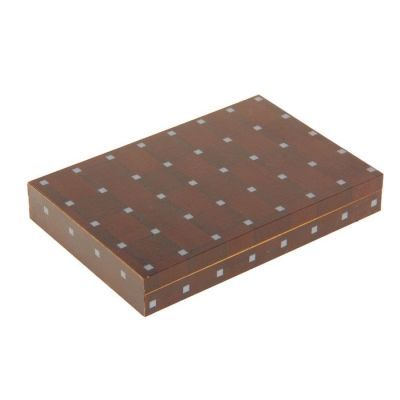 Подарочный набор, 3 предмета в коробке: ручка, брелок, визитница